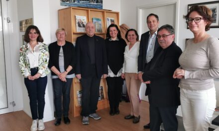 April v znamenju obiska ministra Arčona na Združenju SIM in slovenske dobrodelnosti ter solidarnosti