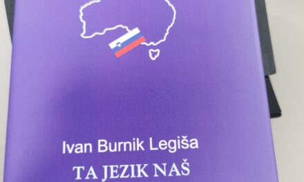 Pesniška zbirka Ivana Burnika Legiše – oda slovenskemu jeziku